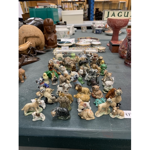 177 - A LARGE COLLECTION OF VINTAGE WADE WHIMSIES