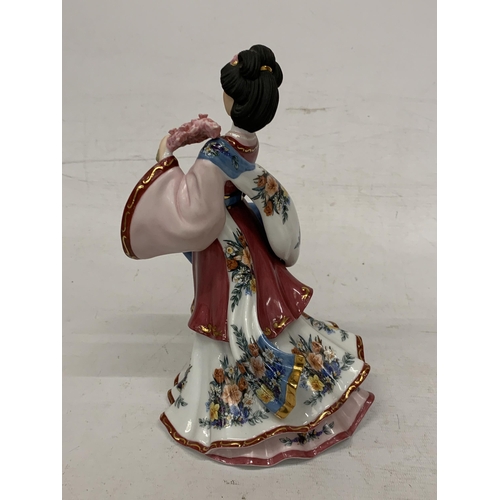 730 - A DANBURY MINT COLLECTION FIGURINE 