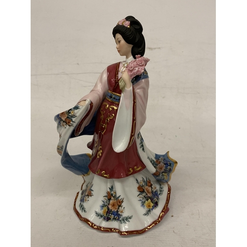 730 - A DANBURY MINT COLLECTION FIGURINE 