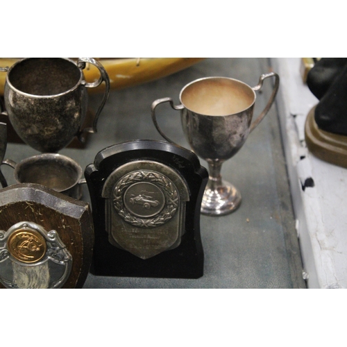 232 - SEVEN VINTAGE TROPHYS