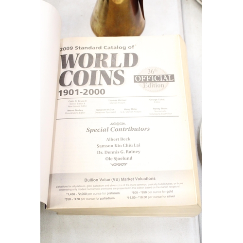 237 - A WORLD COINS BOOK 1901-2000, OVER 2000 PAGES - PRICED 60 DOLLARS