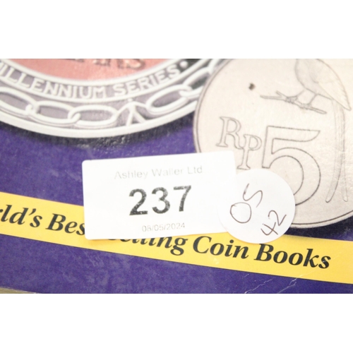 237 - A WORLD COINS BOOK 1901-2000, OVER 2000 PAGES - PRICED 60 DOLLARS