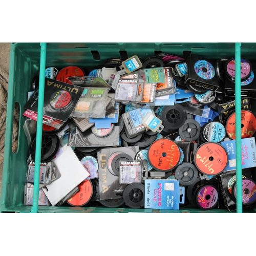 1702 - A LARGE QUANTITY OF AS NEW AND PACKAGED FISHING LINE