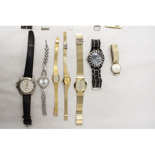 286 - A MIXED LOT OF VINTAGE MECHANICAL AND QUARTZ WATCHES