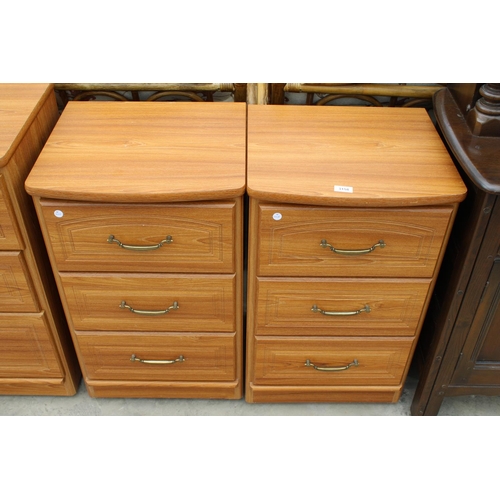 3158 - A PAIR OF ALSTONS BEDSIDE CHESTS