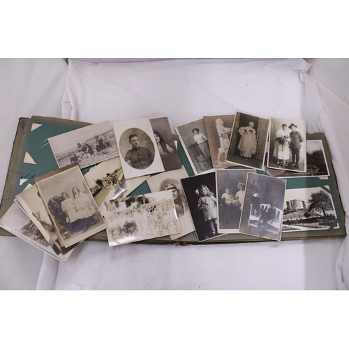 132 - A VICTORIAN PHOTO ALBUM