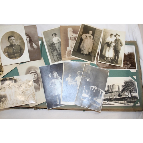 132 - A VICTORIAN PHOTO ALBUM