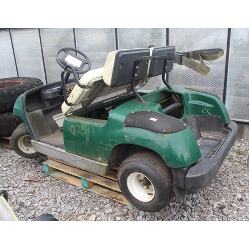 1027 - GOLF BUGGY YAMAHA FOR SPARES  NO VAT