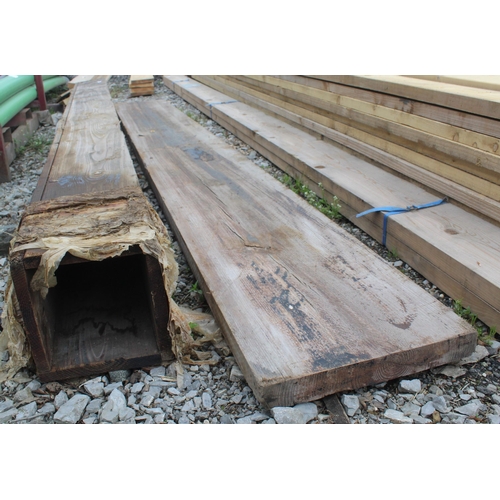 1058 - 5 TIMBER BOARDS  NO VAT