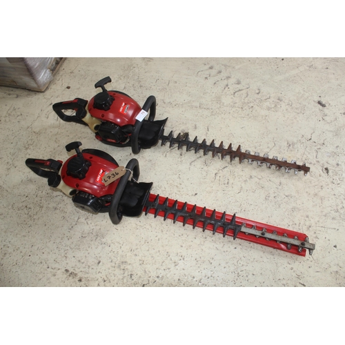 79 - 2 MOUNTFIELD PETROL HEDGE CUTTERS  + VAT