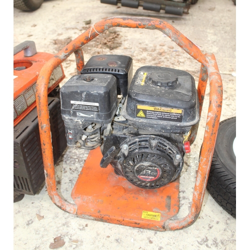 1231 - BELLE CONCRETE POKER DRIVE UNIT IN WORKING ORDER  NO VAT