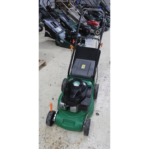 68 - HAWKSMOOR LAWN MOWER AS NEW   NO VAT