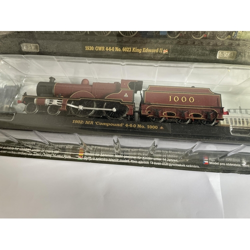 423 - FOUR BOXED AMER CON STEAM ENGINE MODELS