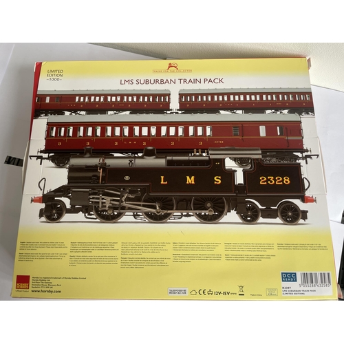 426 - A HORNBY LIMITED EDITION OF 1000 AS NEW AND UNUSED BOXED LMS SUBURBAN TRAIN PACK 00 GAUGE