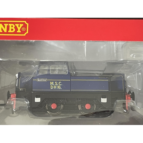 440 - A BOXED HORNBY 00 GAUGE DH SENTINEL MSC DIESEL LOCOMOTIVE