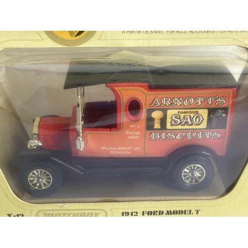 475 - A BOXED MODELS OF YESTERYEAR ARNOTT'S FAMOUS SAO BISCUITS 1912 FORD MODEL T