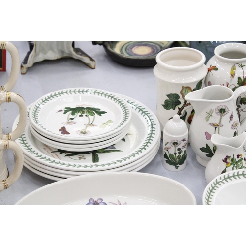 101 - A LARGE QUANTITY OF PORTMEIRION BONTANIC GARDEN DINNERWARE - TO INCLUDE JUGS, PLATES, EGG CUPS ETC