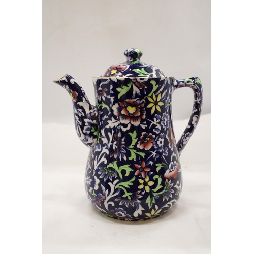 149 - A VINTAGE MELBA WARE CHINTZ TEAPOT