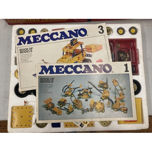 489 - A BOXED MECCANO MOTORISED 3 SET