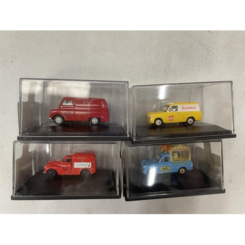 499 - TEN BOXED OXFORD 1:76 RAILWAY SCALE VEHICLES