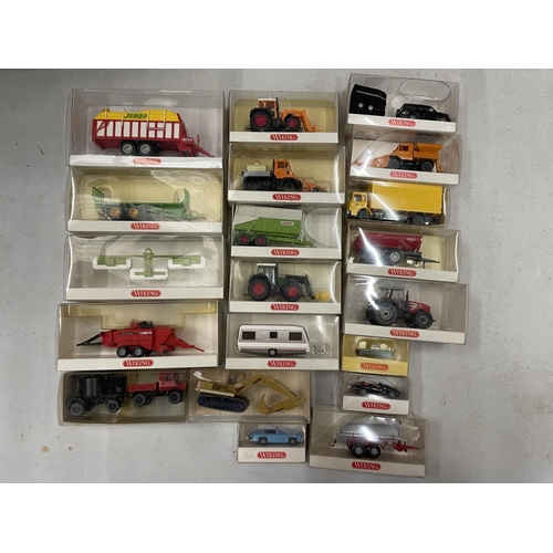 508 - TWENTY 1:87 SCALE BOXED VEHICLES