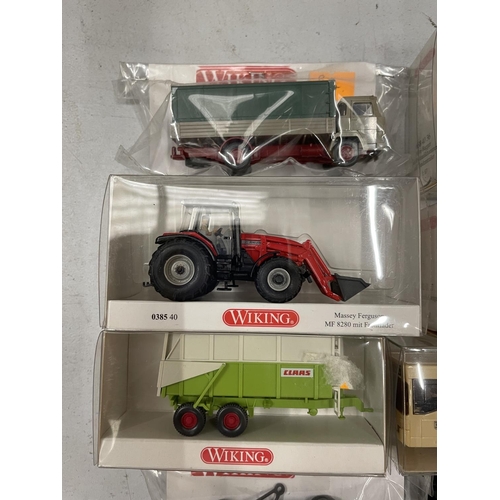 509 - EIGHTEEN 1:87 SCALE MIXED VEHICLES, TWO UNBOXED