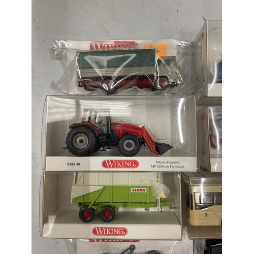 509 - EIGHTEEN 1:87 SCALE MIXED VEHICLES, TWO UNBOXED