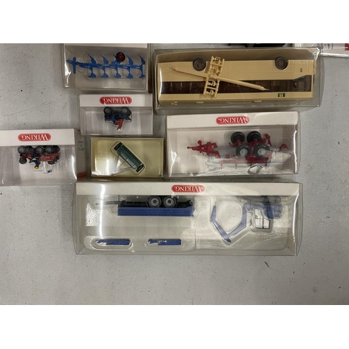 509 - EIGHTEEN 1:87 SCALE MIXED VEHICLES, TWO UNBOXED