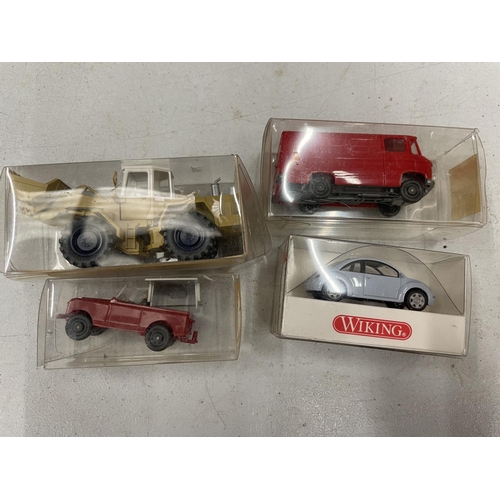 510 - TWENTY WIKING BOXED VEHICLES 1:87 SCALE