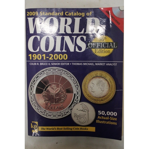 262 - A WORLD COINS BOOK 1901-2000, OVER 2000 PAGES - PRICED 60 DOLLARS