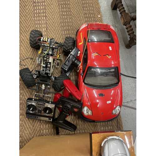 440A - TWO REMOTE CONTROL CARS, ETC