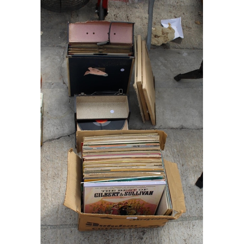 1814 - A LARGE ASSORTMENT OF LP RECORDS