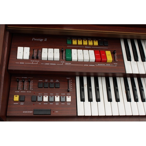 2360 - A VINTAGE ELECTRONIC ORLA PRESTIGE II ORGAN