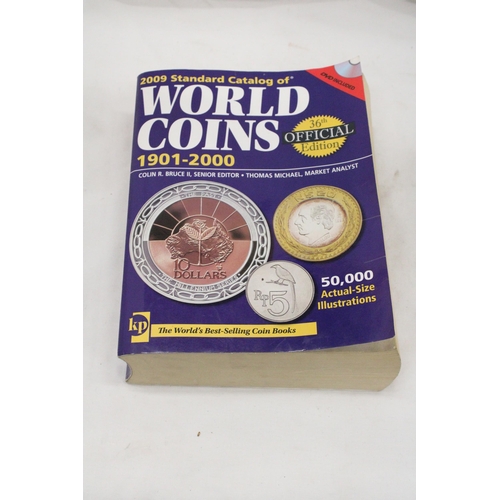 262 - A WORLD COINS BOOK 1901-2000, OVER 2000 PAGES - PRICED 60 DOLLARS