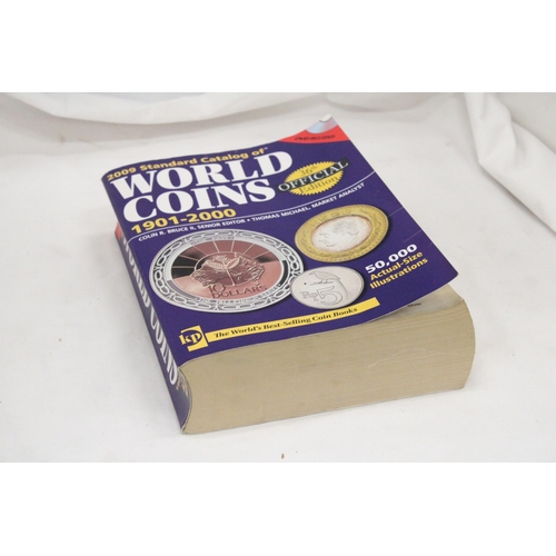 262 - A WORLD COINS BOOK 1901-2000, OVER 2000 PAGES - PRICED 60 DOLLARS