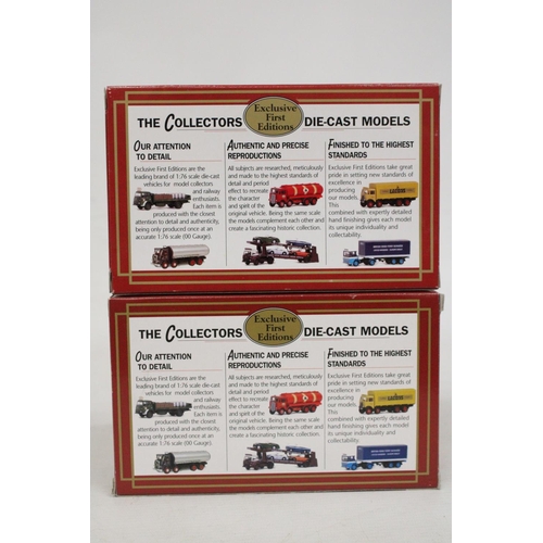 350 - TWO AS NEW AND BOXED EXCLUSIVE FIRST EDITIONS WAGONS