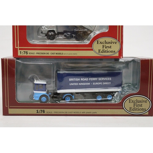 351 - TWO AS NEW AND BOXED EXCLUSIVE FIRST EDITIONS WAGONS