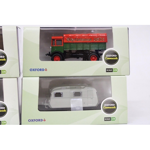 367A - FOUR BOXED OXFORD COMMERCIAL VEHICLES