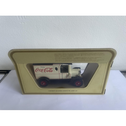 477 - A BOXED MODELS OF YESTERYEAR COCA COLA 1912 FORD MODEL T