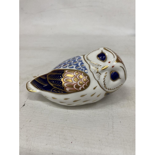 841 - A ROYAL CROWN DERBY OWL