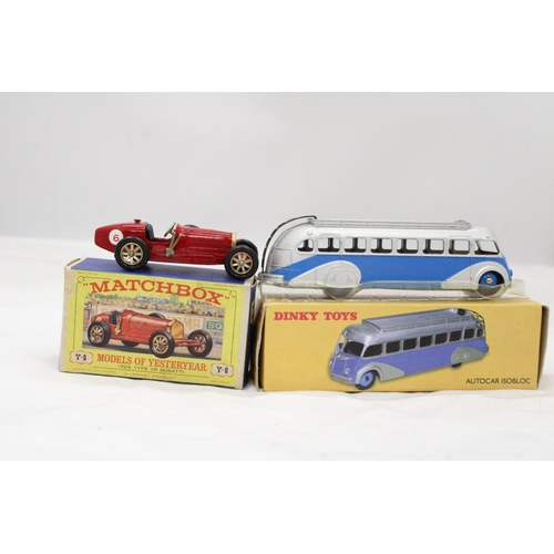 118 - TWO BOXED DINKY VEHICLES