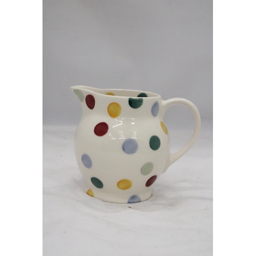 121 - A EMMA BRIDGEWATER POKA-DOT JUG