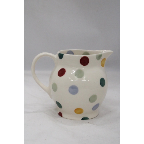 121 - A EMMA BRIDGEWATER POKA-DOT JUG