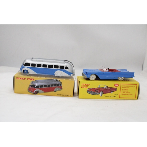 127 - TWO BOXED DINKY CARS