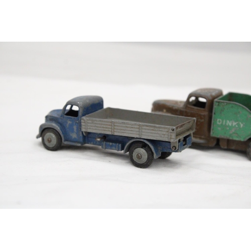 137 - THREE VINTAGE DINKY TOY CARS