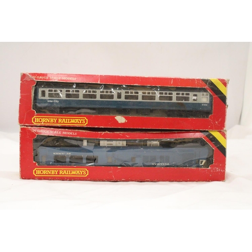 148 - TWO BOXED HORNBY RAILWAY CARRIAGES