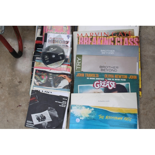 1715 - AN ASSORTMENT OF LP RECORDS AND 7