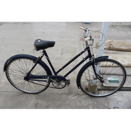 1870 - A VINTAGE LADIES BIKE WITH BROOKS SADDLE