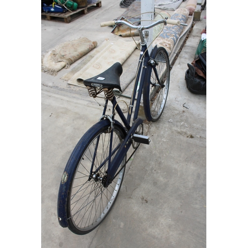 1870 - A VINTAGE LADIES BIKE WITH BROOKS SADDLE