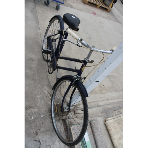 1870 - A VINTAGE LADIES BIKE WITH BROOKS SADDLE